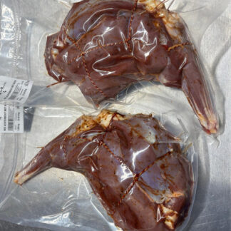 Ree achterbout (met been)