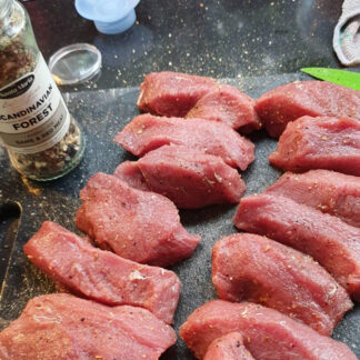 Ree biefstuk (per 500 gram)