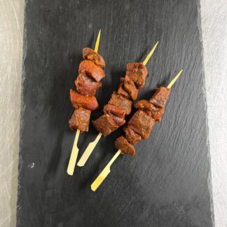 Saté van ree, gemarineerd (per 500 gram)