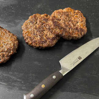 Wild hamburgers gekruid (175 gram)