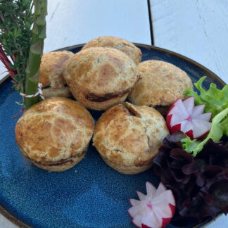 Mini hartig wildtaartje (4 st.)